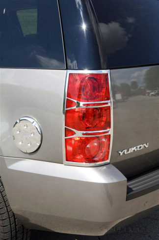 ABS Chrome Tail Light Bezel 2007 – 2013 GMC Yukon