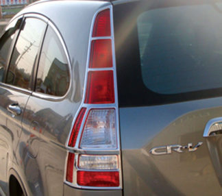 ABS Chrome Tail Light Bezel 2007 - 2011 Honda CRV
