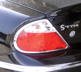 ABS Chrome Tail Light Bezel 2000 - 2004 Jaguar S-Type