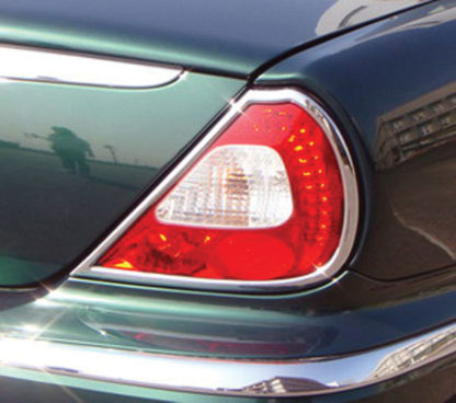 ABS Chrome Tail Light Bezel 2004 - 2009 Jaguar XJ
