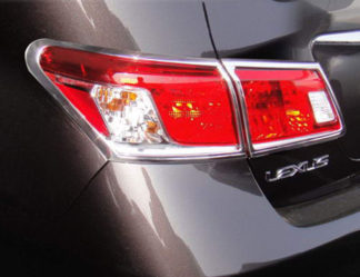ABS Chrome Tail Light Bezel 4-Pc 2010 - 2012 Lexus ES