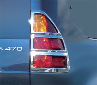 ABS Chrome Tail Light Bezel 2003 - 2009 Lexus GX