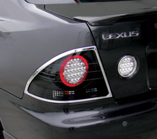 ABS Chrome Tail Light Bezel 2001 – 2005 Lexus IS