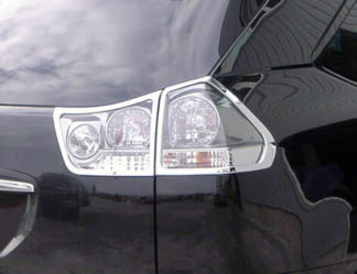 ABS Chrome Tail Light Bezel 4-Pc 2004 - 2009 Lexus RX