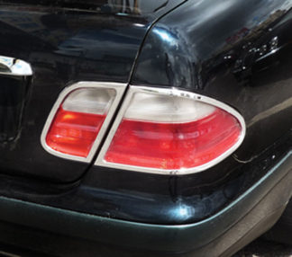 ABS Chrome Tail Light Bezel 4-Pc 1998 – 2002 Mercedes CLK