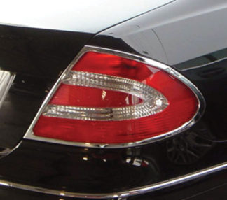 ABS Chrome Tail Light Bezel 2003 - 2009 Mercedes CLK