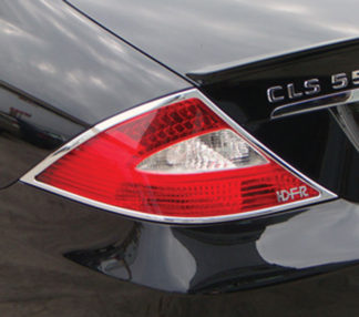ABS Chrome Tail Light Bezel 2006 - 2011 Mercedes CLS