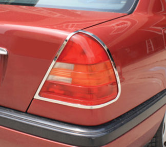 ABS Chrome Tail Light Bezel 1994 - 2000 Mercedes C-Class