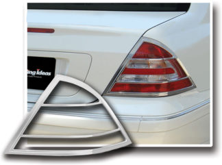 ABS Chrome Tail Light Bezel 2001 – 2007 Mercedes C-Class