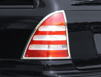 ABS Chrome Tail Light Bezel 2001 - 2007 Mercedes C-Class