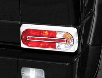 ABS Chrome Tail Light Bezel 2002 - 2013 Mercedes G-Class
