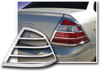 ABS Chrome Tail Light Bezel 2005 - 2007 Mercury Montego