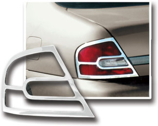 ABS Chrome Tail Light Bezel 1998 - 2001 Nissan Altima
