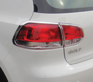 ABS Chrome Tail Light Bezel 4-Pc 2010 - 2014 Volkswagen Golf6 | GTI