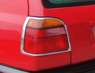 ABS Chrome Tail Light Bezel 1993 - 1998 Volkswagen Golf 3