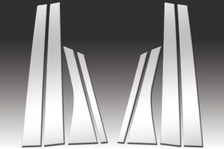Mirror Finish Stainless Steel Pillar Post 8-Pc 2005 – 2009 Buick LaCrosse
