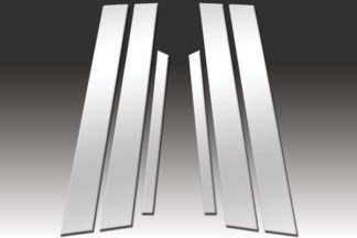 Mirror Finish Stainless Steel Pillar Post 6-Pc 2000 – 2005 Buick LeSabre