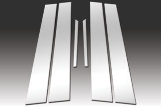 Mirror Finish Stainless Steel Pillar Post 6-Pc 2008 – 2013 Cadillac CTS-Sedan