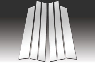 Mirror Finish Stainless Steel Pillar Post 6-Pc 1991 – 1996 Chevy Caprice