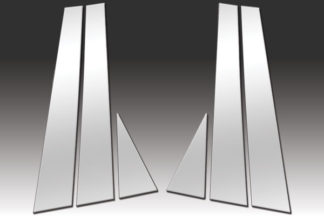 Mirror Finish Stainless Steel Pillar Post 6-Pc 2000 – 2005 Chevy Impala