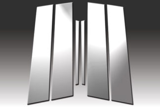 Mirror Finish Stainless Steel Pillar Post 6-Pc 2013 – 2015 Chevy Malibu