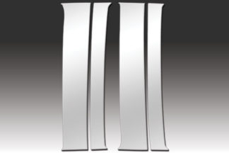 Mirror Finish Stainless Steel Pillar Post 4-Pc 1992 – 1999 Chevy Suburban