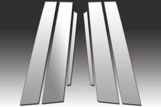 Mirror Finish Stainless Steel Pillar Post 6-Pc 2011 - 2016 Chrysler 300/300C