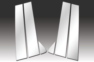 Mirror Finish Stainless Steel Pillar Post 6-Pc 2011 – 2016 Dodge Durango