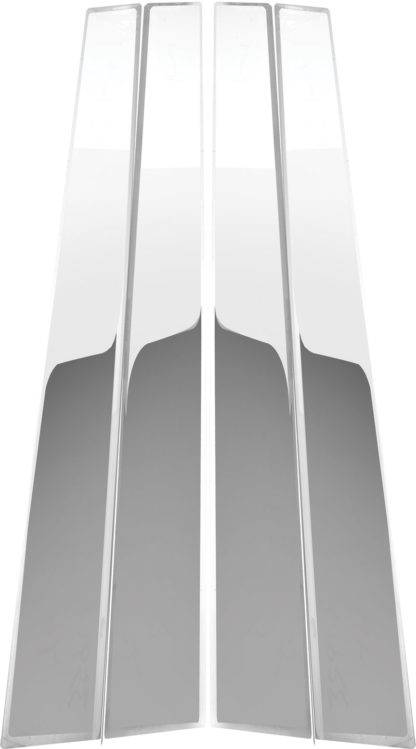 Mirror Finish Stainless Steel Pillar Post 4-Pc 1995 - 1999 Dodge Stratus