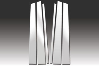 Mirror Finish Stainless Steel Pillar Post 6-Pc 2003 – 2008 Honda Pilot