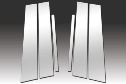 Mirror Finish Stainless Steel Pillar Post 6-Pc 2011 - 2016 Kia Sportage