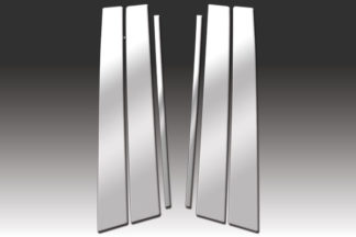 Mirror Finish Stainless Steel Pillar Post 6-Pc 2003 – 2009 Lexus GX-Series