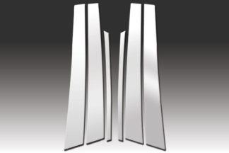 Mirror Finish Stainless Steel Pillar Post 6-Pc 2001 – 2006 Lexus LS-Series