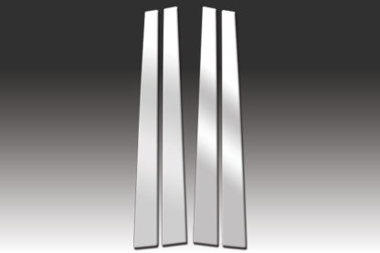 Mirror Finish Stainless Steel Pillar Post 4-Pc 1995 - 2000 Lexus LS-Series