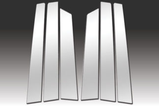 Mirror Finish Stainless Steel Pillar Post 6-Pc 2003 – 2008 Nissan Murano