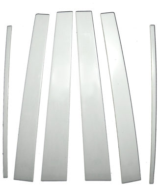 Mirror Finish Stainless Steel Pillar Post 6-Pc 2004 – 2007 Scion xB