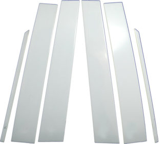 Mirror Finish Stainless Steel Pillar Post 6-Pc 2010 – 2016 Toyota 4Runner