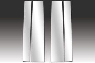 Mirror Finish Stainless Steel Pillar Post 4-Pc 2007 – 2014 Toyota FJ-Cruiser