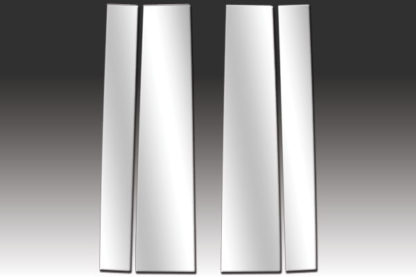 Mirror Finish Stainless Steel Pillar Post 4-Pc 2007 - 2014 Toyota FJ-Cruiser