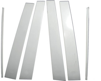 Mirror Finish Stainless Steel Pillar Post 6-Pc 2001 – 2007 Toyota Sequoia
