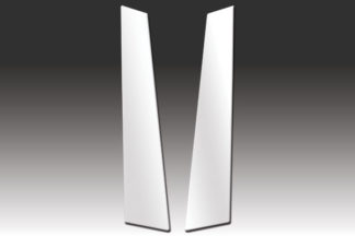 Mirror Finish Stainless Steel Pillar Post 2-Pc 2010 – 2014 Volkswagen GTI-2-Door