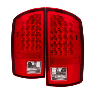 ALT-JH-DR02-LED-RCDodge Ram 02-06 1500 / Ram 2500/3500 03-06 LED Tail Light - Red Clear