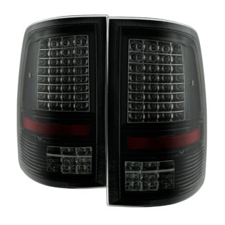 ALT-JH-DR09-LED-CS-BSMDodge Ram 1500 09-18 / Ram 2500/3500 10-18  - Incandescent Model only ( Not Compatible With LED Model ) ““C Shape““ LED Tail Lights- Black Smoked
