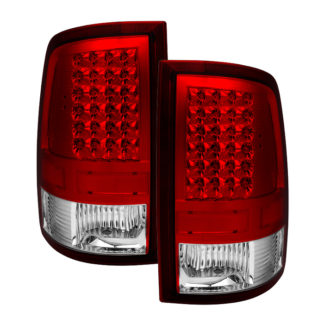 ALT-JH-DR09-LED-RCDodge Ram 1500 09-18 / Ram 2500/3500 10-18 LED Tail Lights - Incandescent Model only ( Not Compatible With LED Model ) - Red Clear
