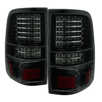ALT-JH-FF15004-LED-G2-BSMFord F150 Styleside 04-08 (Not Fit Heritage & SVT) LED Tail Lights - Black Smoked