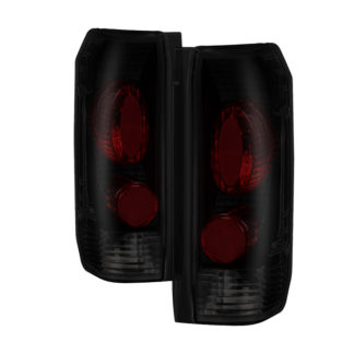 ALT-JH-FF15089-BSMFord F150/F250/F350 87-96 / Ford Bronco 88-96 Euro Style Tail Lights - Black Smoked