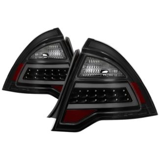 ALT-JH-FFU10-LBLED-BSMFord Fusion 2010-2012 Light Bar LED Tail Lights - Black Smoked