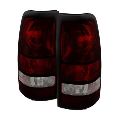 ALT-JH-GS04-OE-RSMGMC Sierra 99-06 ( don‘t fit Stepside and 3500 Dually Models ) OEM Style Tail Lights - Red Smoked