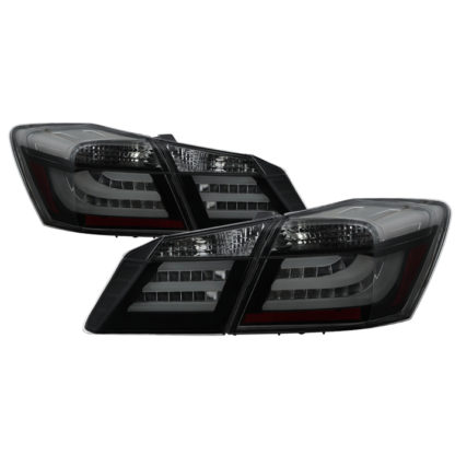 ALT-JH-HA13-LED-BSMHonda Accord 2013-2015 4DR (does not fit factory LED model) LED Tail Lights - Black Smoked