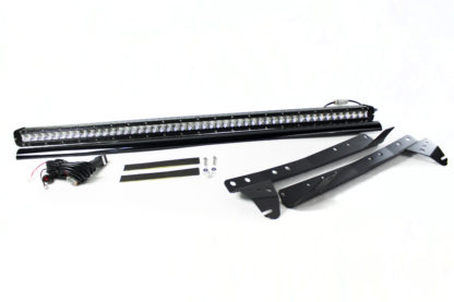 07-17 4WD Jeep JK Wrangler Stealth Series Complete Light Bar Kit - Life Time Warranty - Kit comes with bar